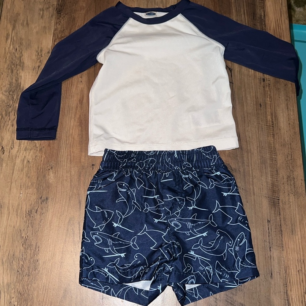 Baby Boy swim outfit size 12 months